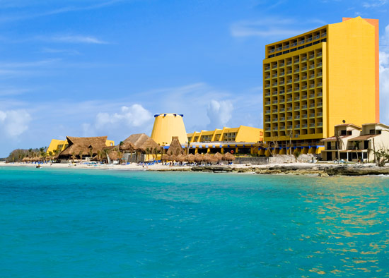 Melia Cozumel extérieur le soir