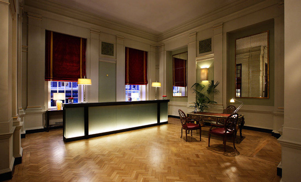 The Bloomsbury Hotel entrée