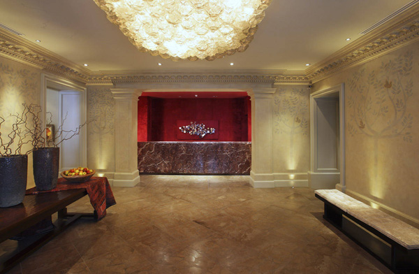 The Kensington Hotel reception